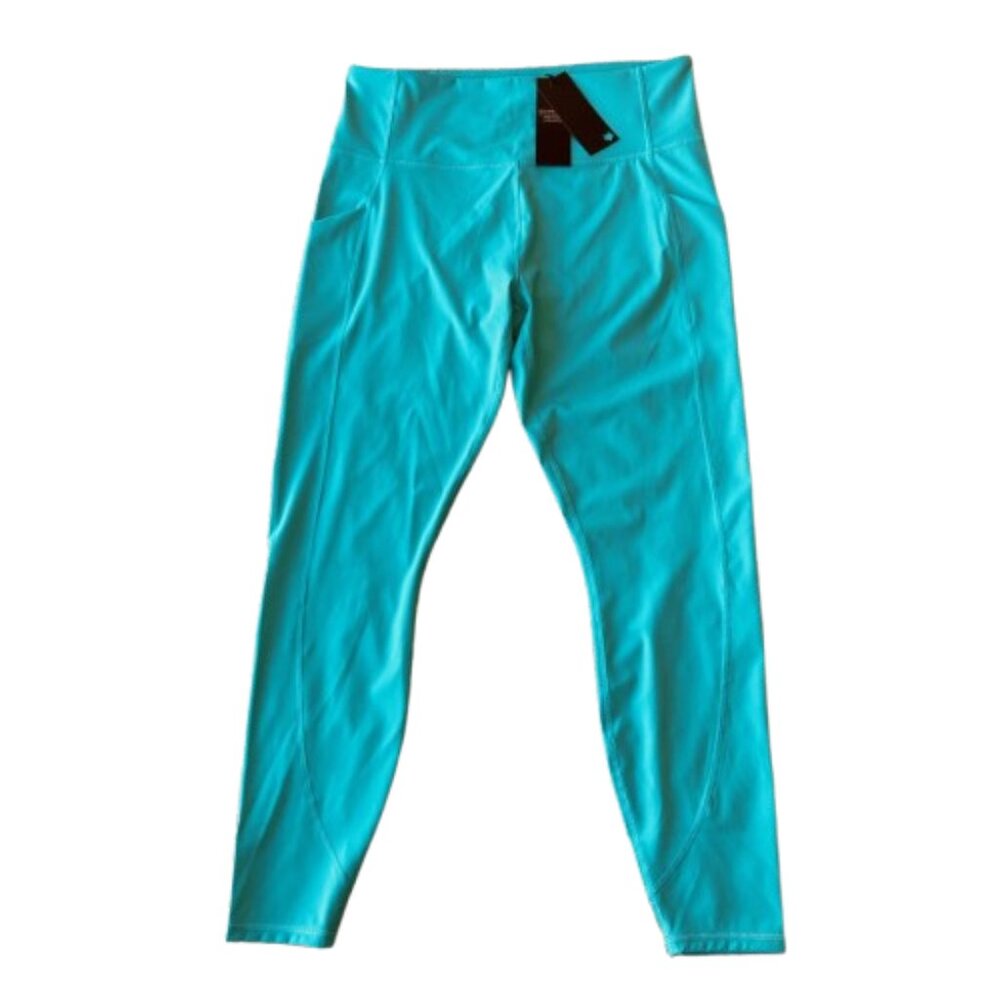 Greyson Soleil Legging Pants Golf Womens Large L Lagoon Blue NWT